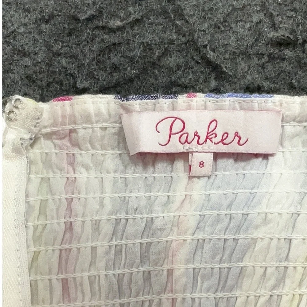 Parker Blue Gray One Shoulder Sundress Wedding Guest - Picture 4 of 4